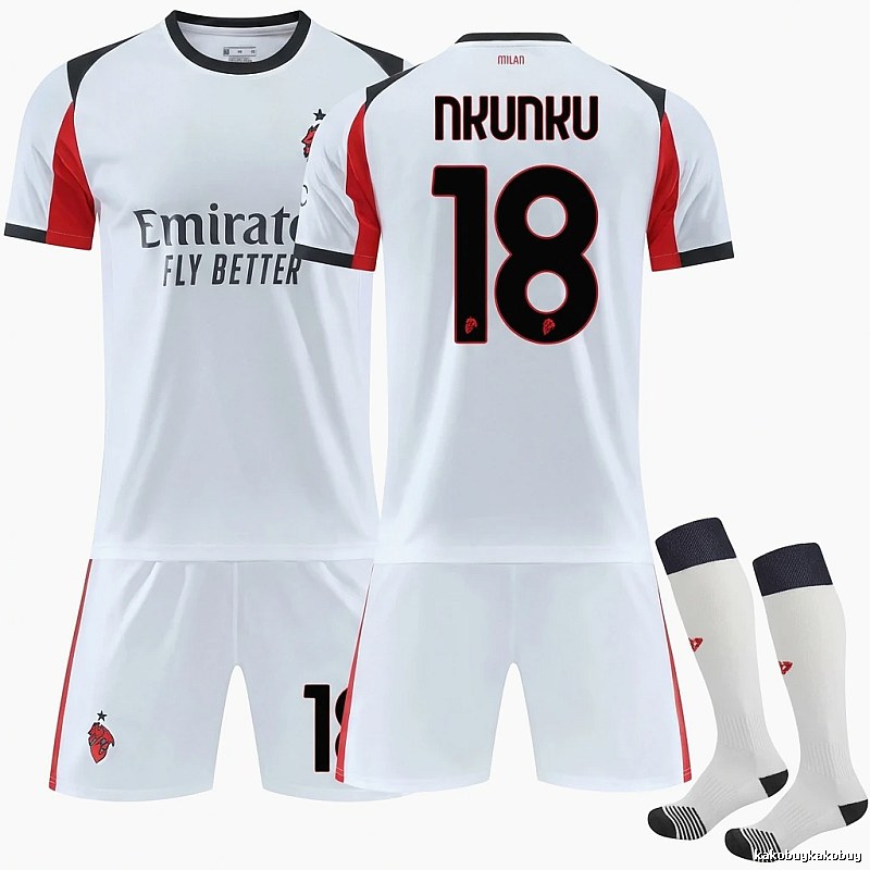 AC Milan No. 18 Player's Jersey Set