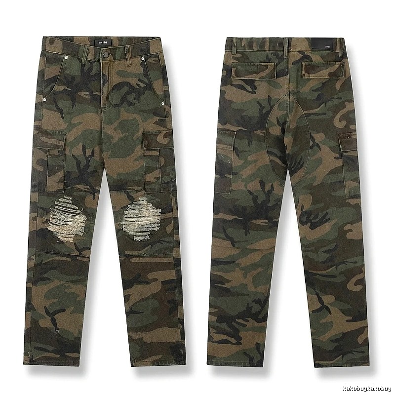 AMIRI camouflage-style work pants