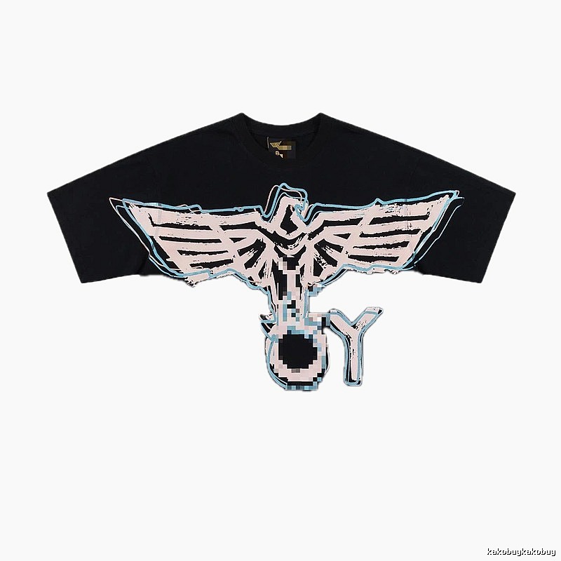 BOY Falcon Series Street Style Black Short-sleeve T-shirt