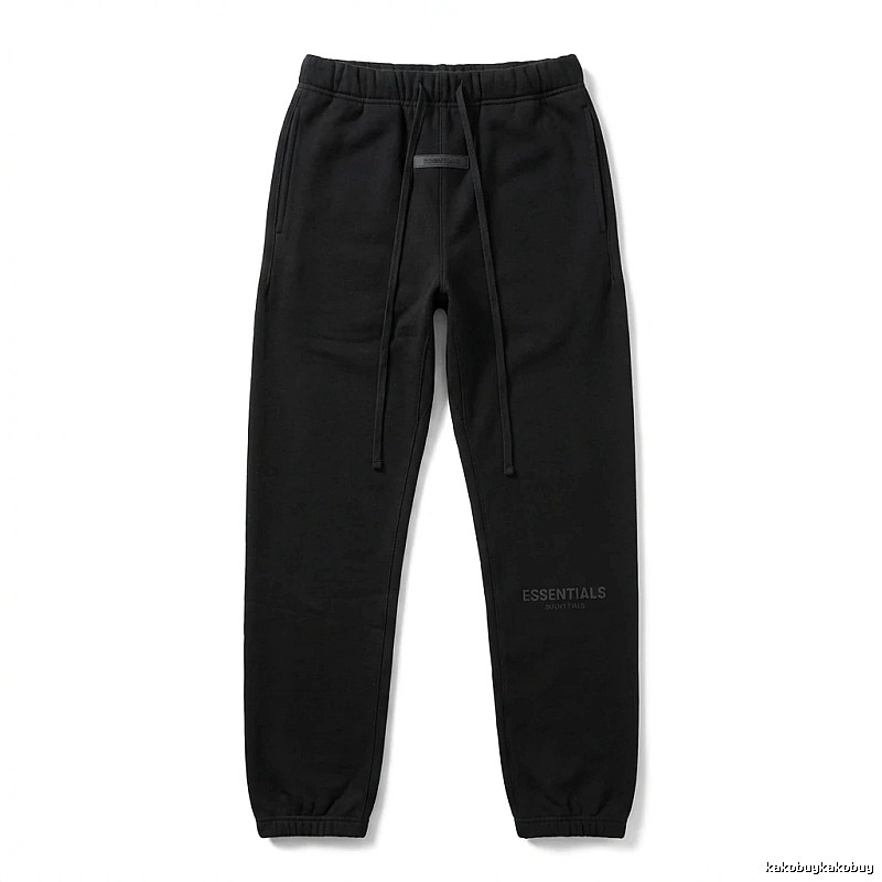 ESSENTIALS minimalist black sweatpants