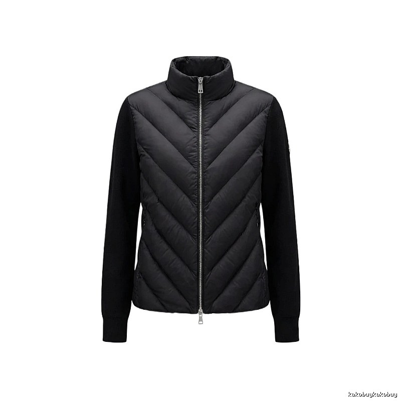 Moncler black casual style down jacket