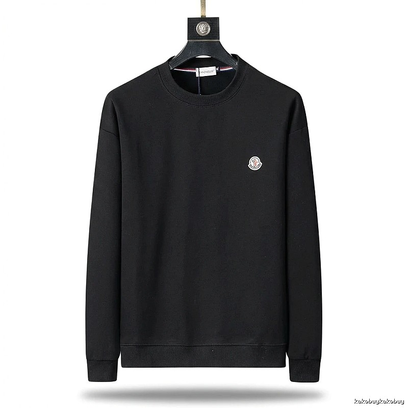 Moncler classic simple black sweatshirt