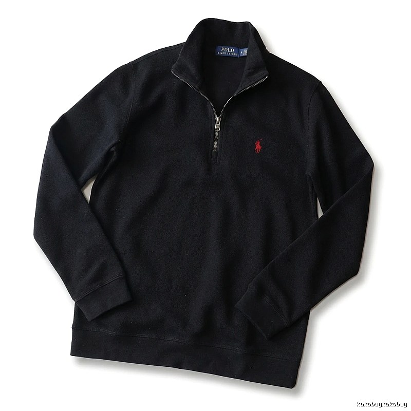 Ralph Lauren classic style black sweatshirt