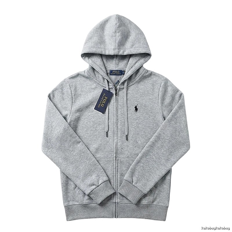 Ralph Lauren POLO series grey hoodie