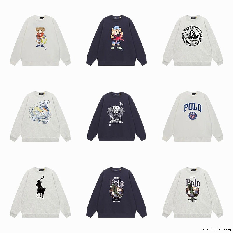 Ralph Lauren retro-style sweatshirt