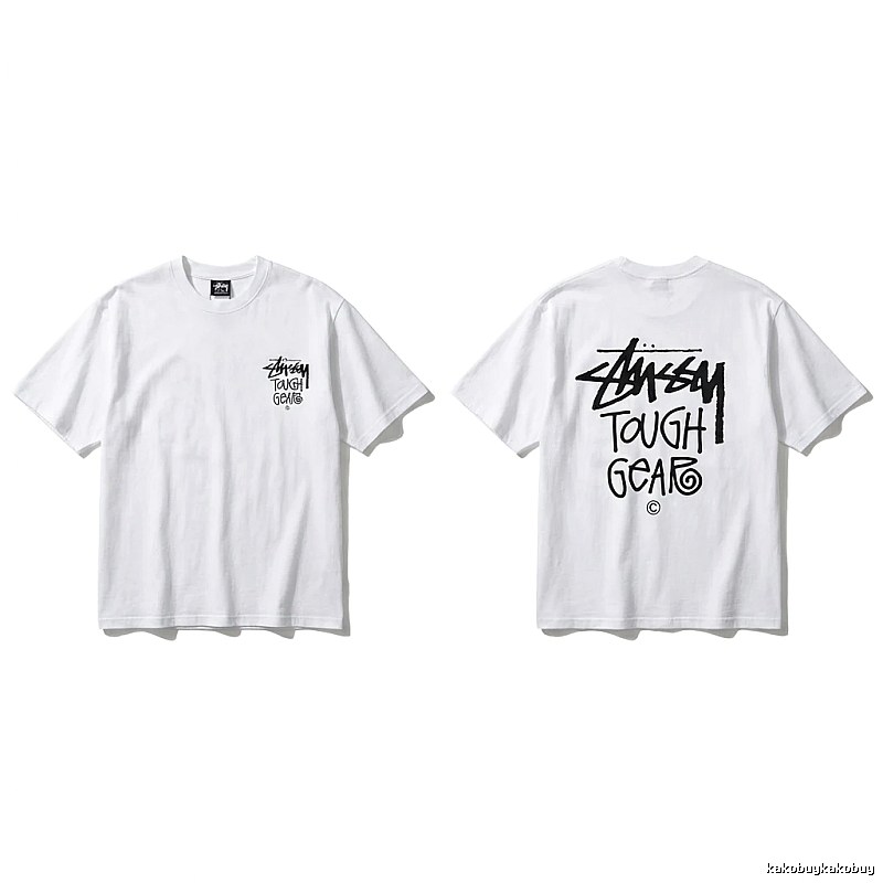 Stussy Graffiti Style White T-shirt