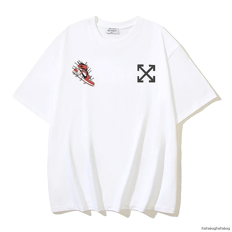 Thrasher Classic Flame logo T-shirt White Red Thrasher with Travel-Friendly Style