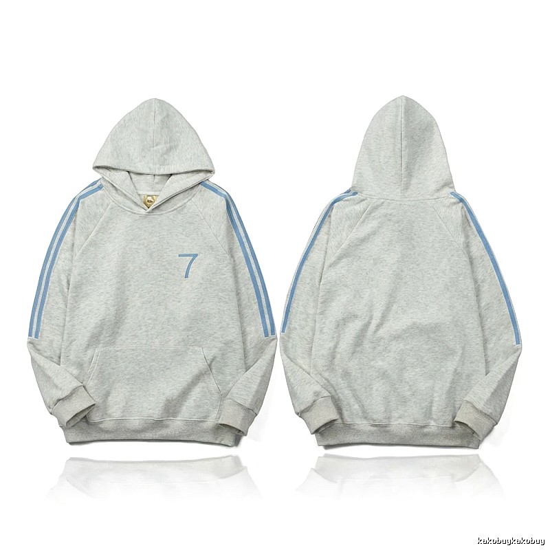 Adidas minimalist style grey hoodie