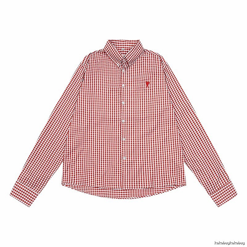 AMI checkered retro-style shirt