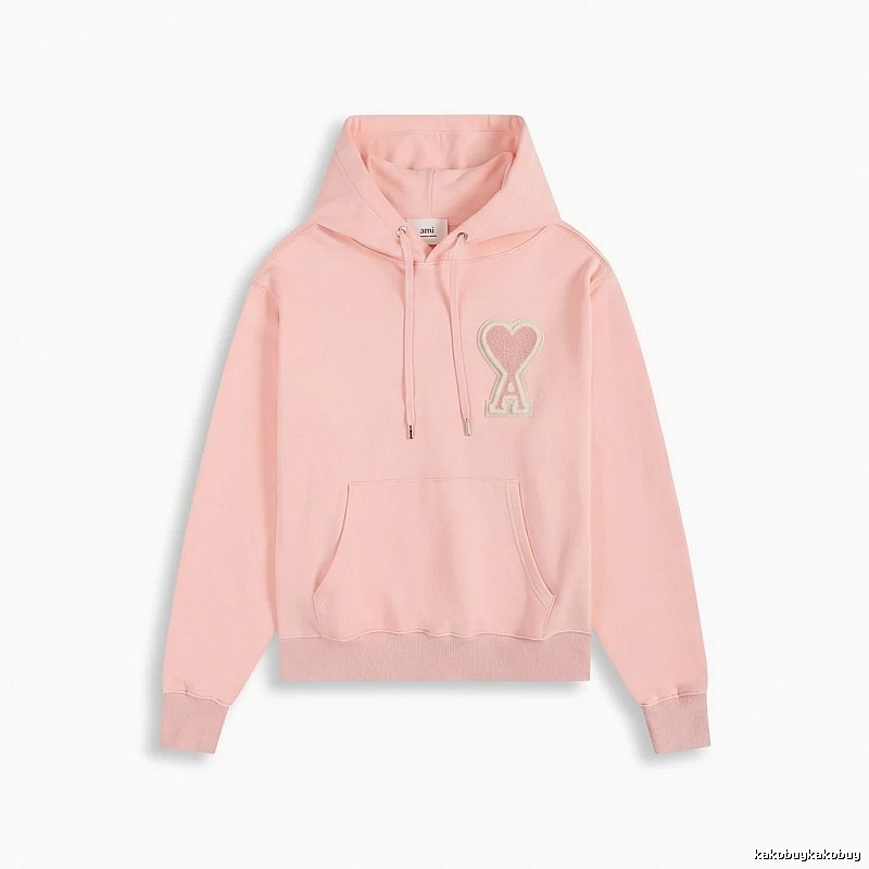 AMI Love Pink Hoodie