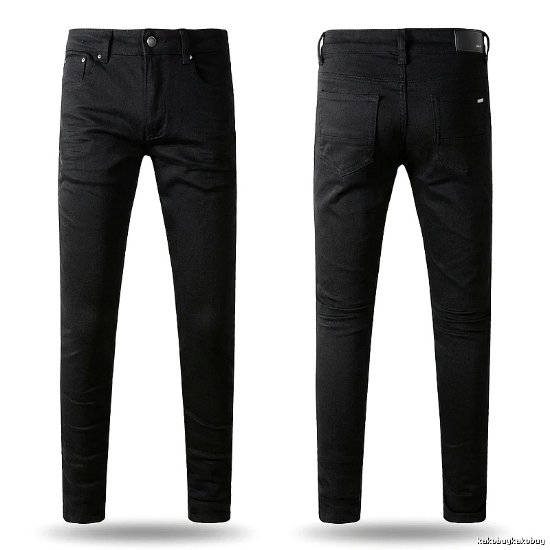 AMI Love Series Trendy and Cool Style Black Jeans
