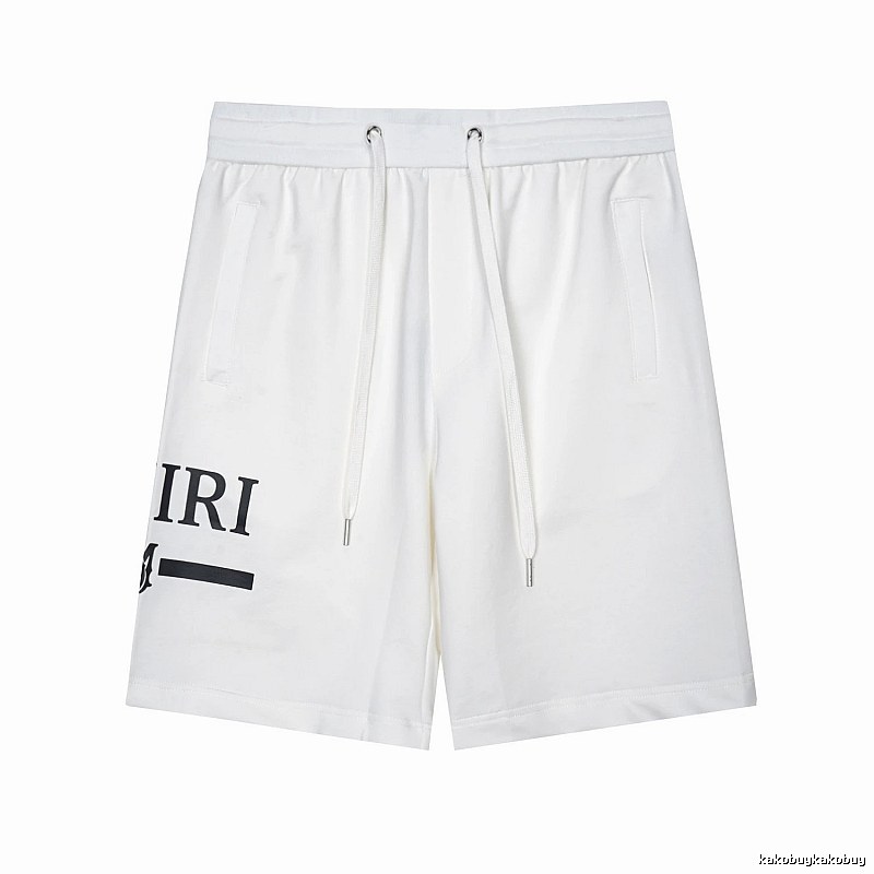 Amiri Monogram Logo shorts Black Casual Amiri for Layered Styling