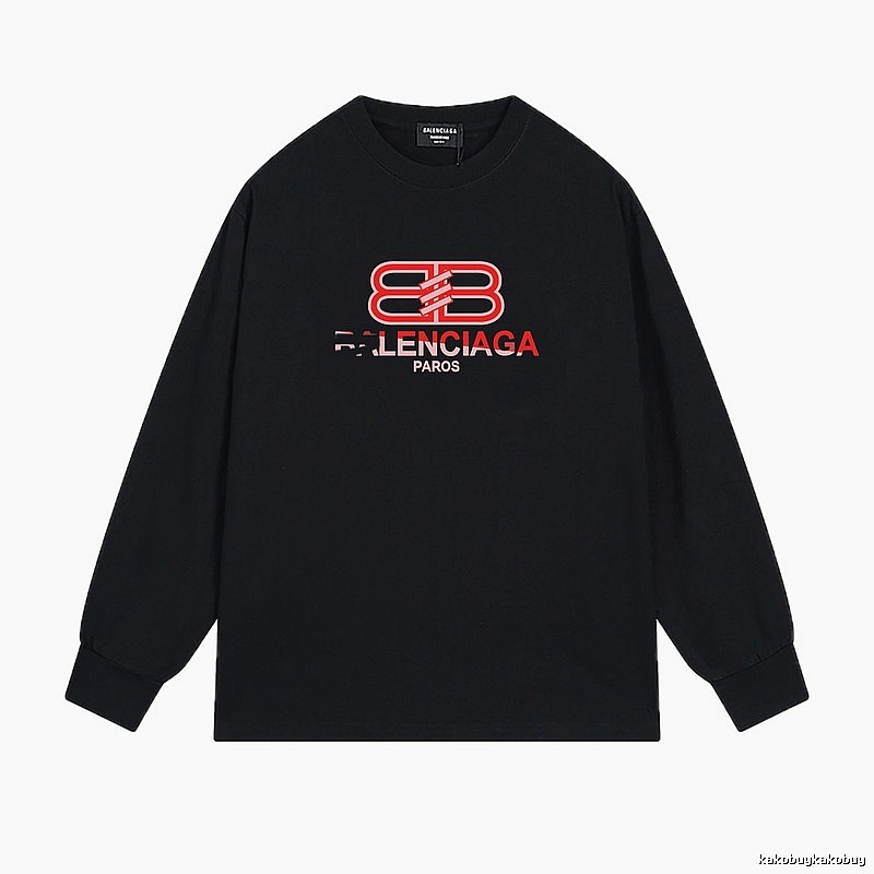 Balenciaga PAROS series black T-shirt