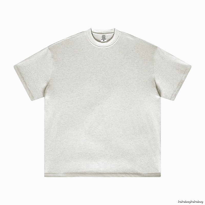 Casual Plain white T-shirt Minimal White Short for Streetwear Looks