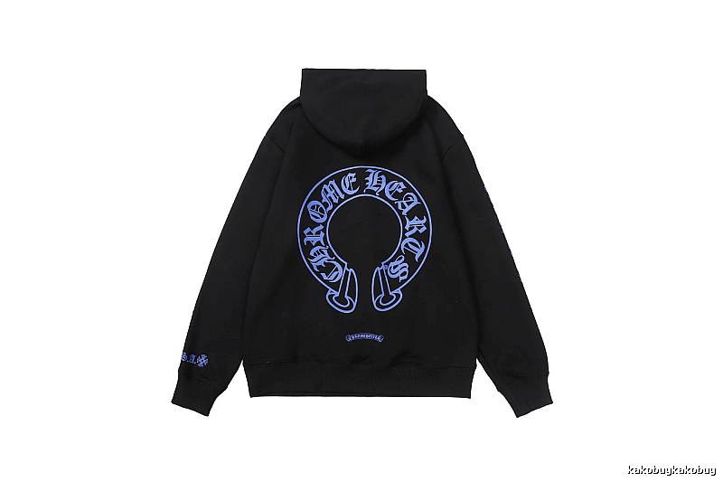 Chrome Hearts 2088-97 Black Cross Graphic Hoodie Downtown Style