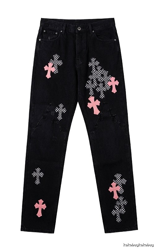 Chrome Hearts Cross Cool Black Jeans