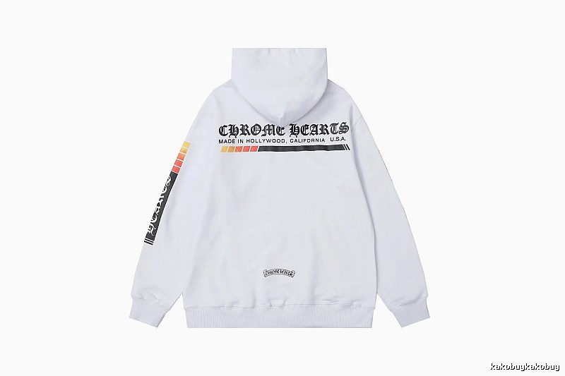 Chrome Hearts Weekend Cross graphic hoodie Black Blue Cross for Weekend Wear