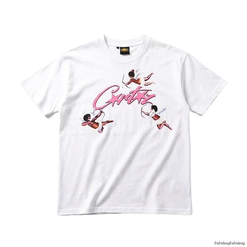 Corteiz Cupid Print White T-shirt