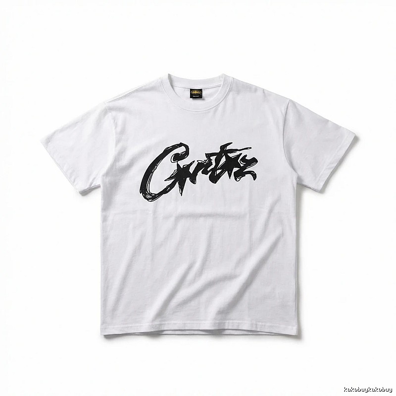 Corteiz Graffiti Style White T-shirt