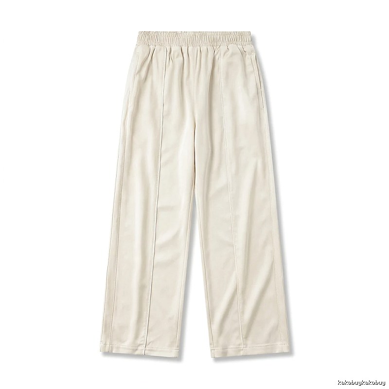 Corteiz minimalist style off-white wide-leg pants