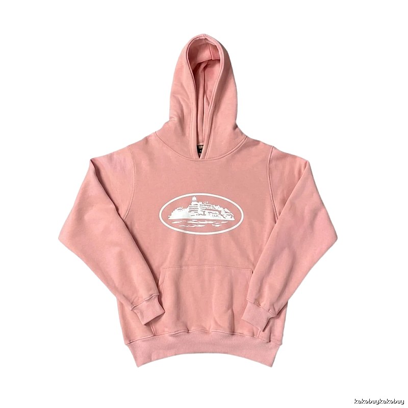 Corteiz Pink Minimalist Hoodie