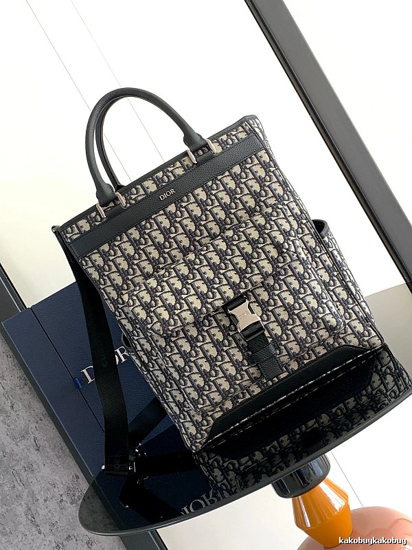 Dior Oblique tote bag Blue