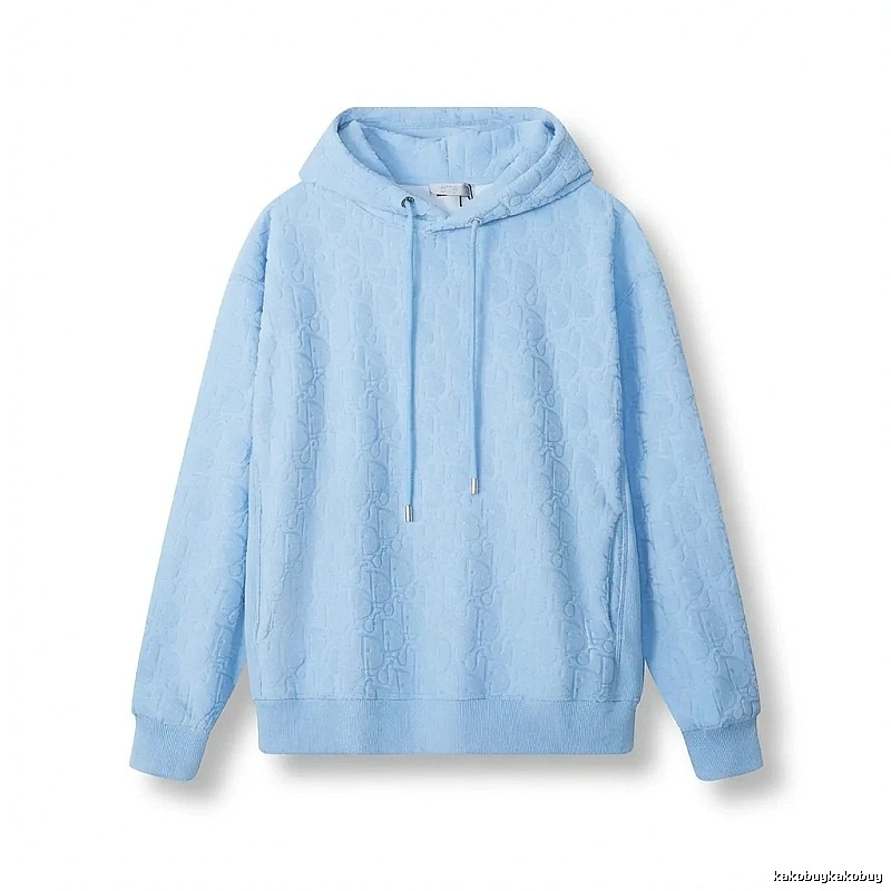 Dior's classic light blue hoodie