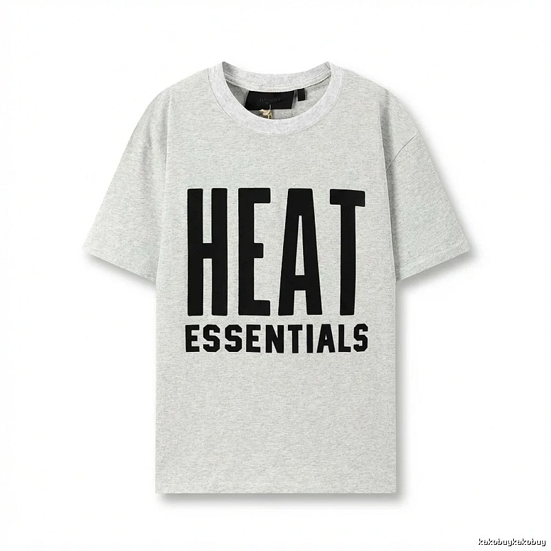 ESSENTIALS HEAT Series Grey T-shirt