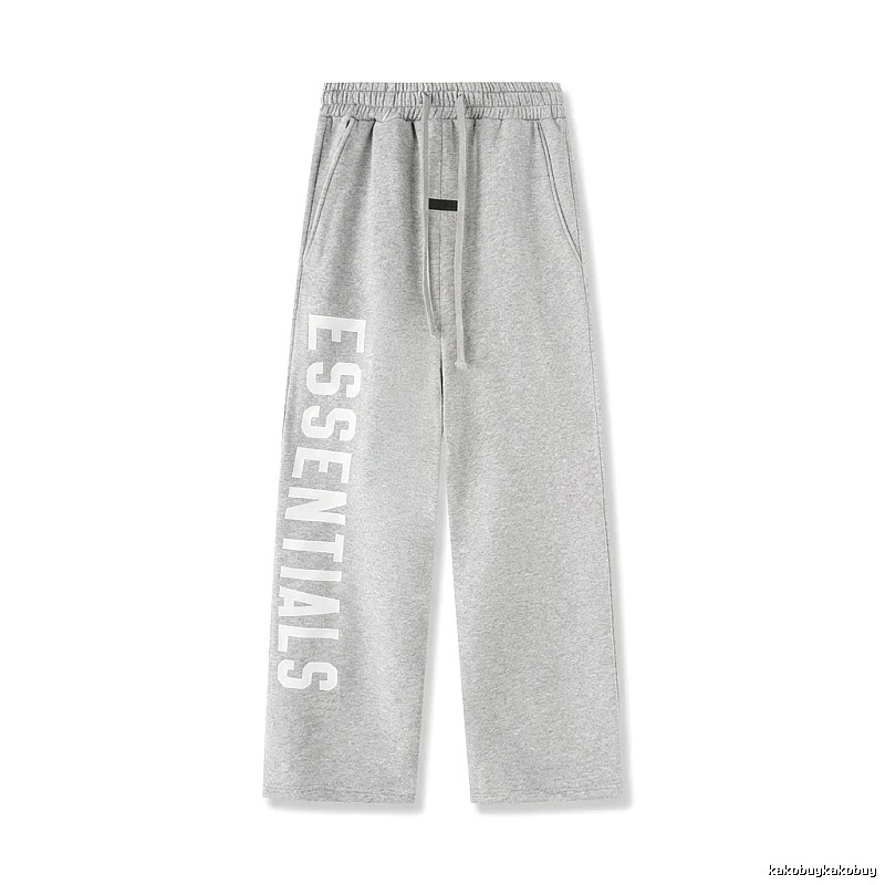 ESSENTIALS Simple Style Gray Sweatpants