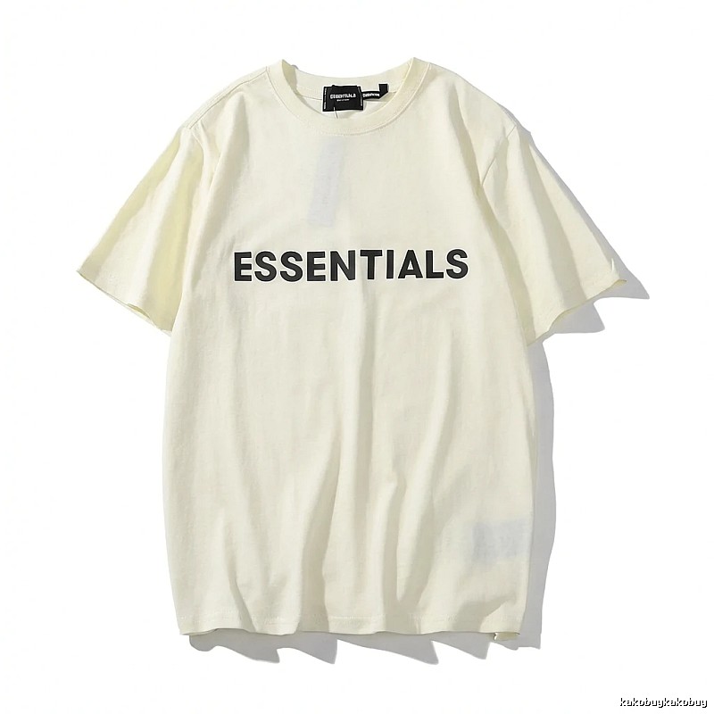 ESSENTIALS Simple White T-shirt
