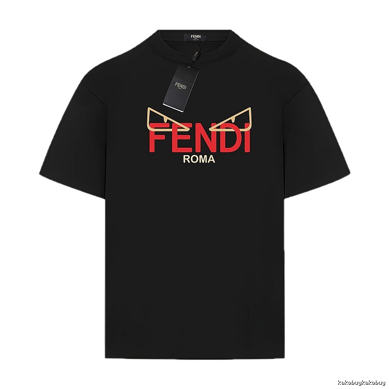 Fendi Devil Style Black T-shirt