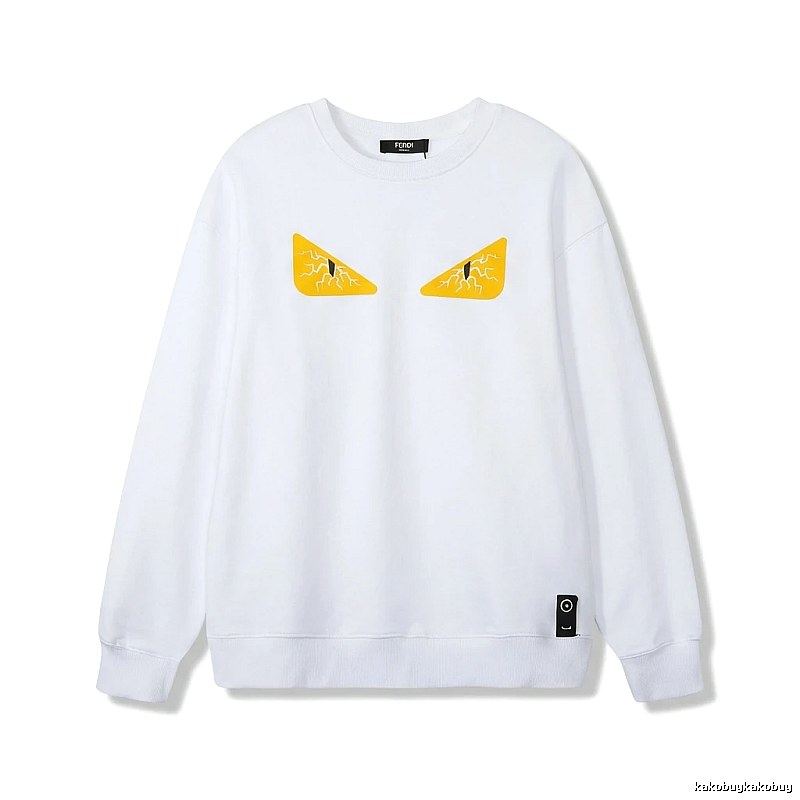 Fendi Little Monster White Sweatshirt