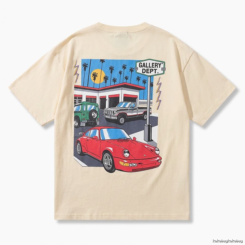 Gallery Dept Car Print Style T-shirt