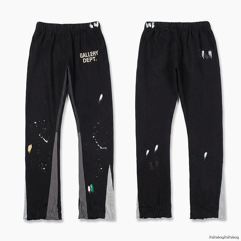 Gallery Dept Graffiti Style Black Long Pants