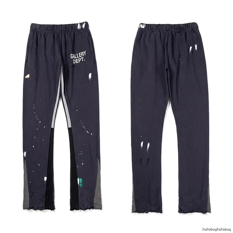 Gallery Dept Graffiti Style Black Pants