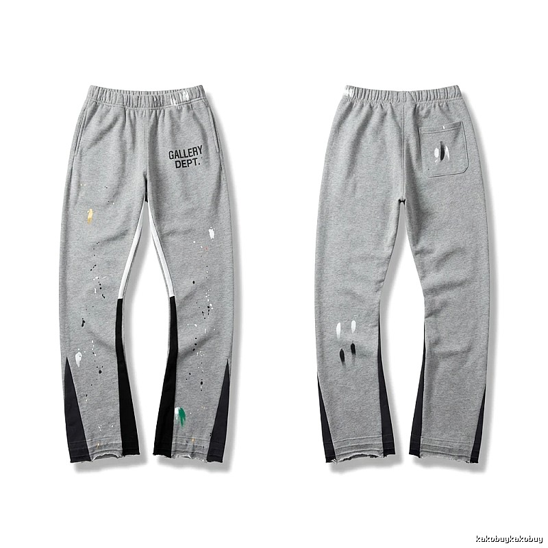 Gallery Dept Graffiti Style Gray Sweatpants