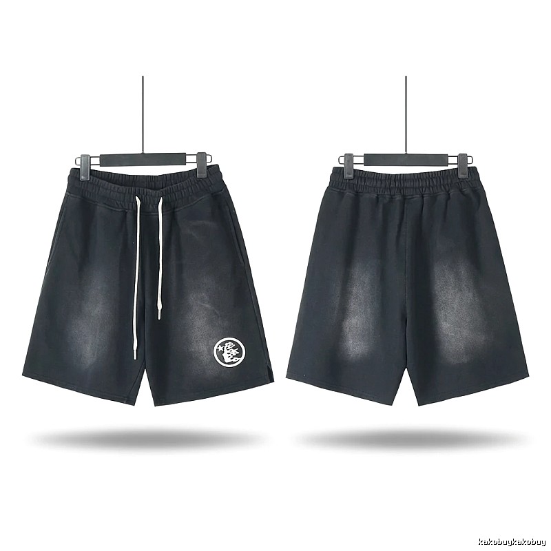Hellstar dark style black shorts