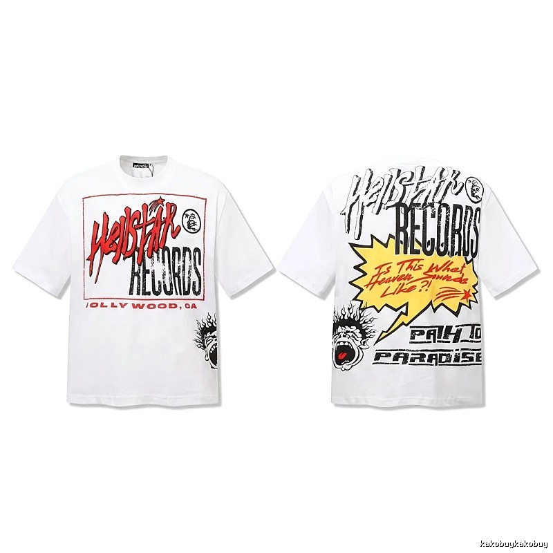 Hellstar Records Trendy and Cool Style White T-shirt