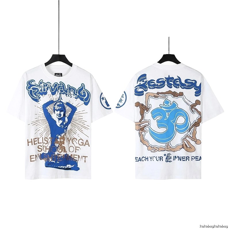 Hellstar Yoga Series White T-shirt