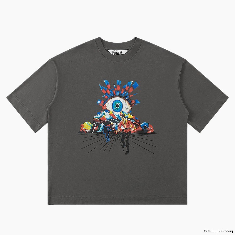 House of Errors Grotesque Style Gray T-shirt