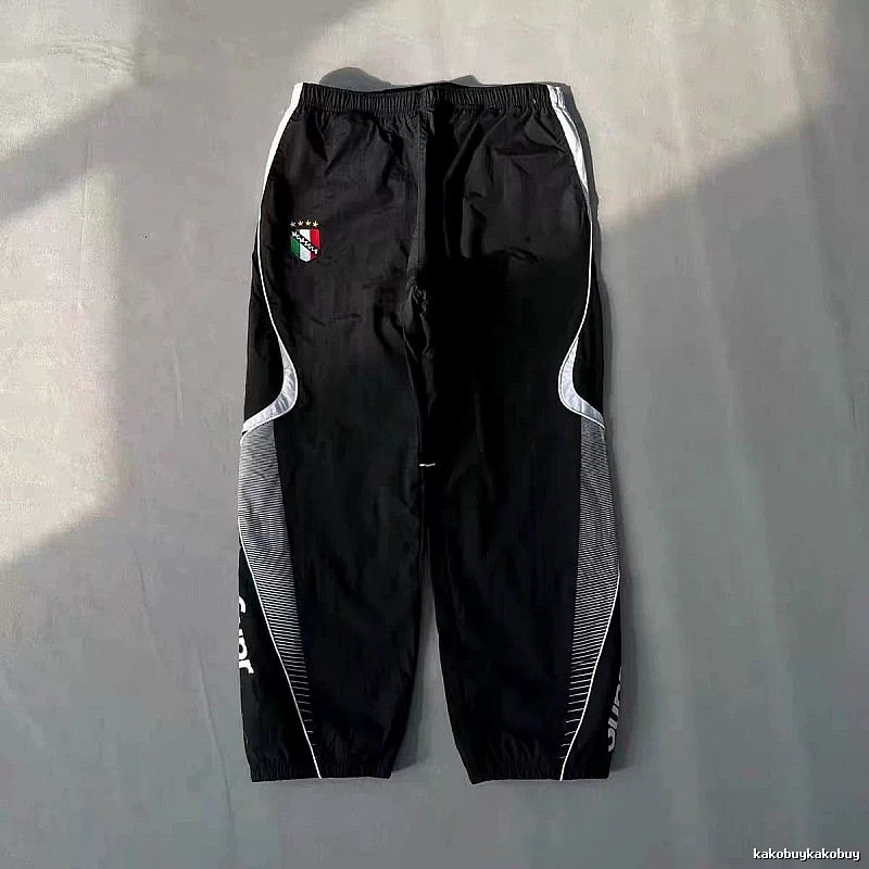 Italy Casual Soccer windbreaker jacket Black Hooded Jacket for Streetwear Looks