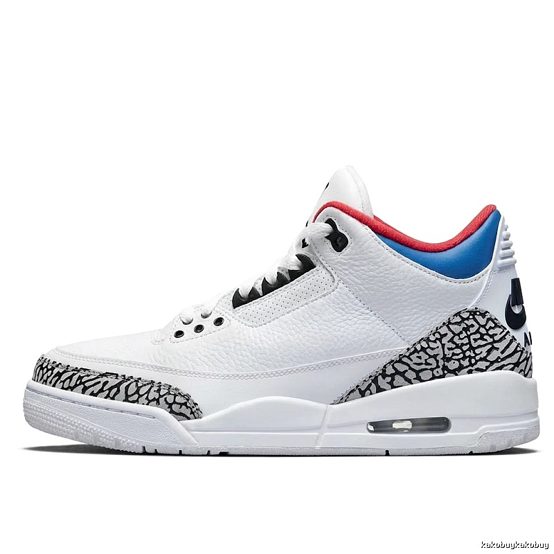 Jordan 3 Retro White Sneakers