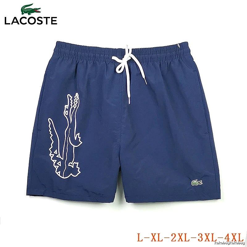 Lacoste Summer Swim shorts Navy Drawstring Subtle with Bold Graphic
