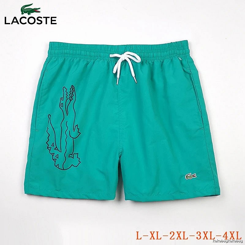 Lacoste Urban Swim shorts Navy Drawstring Subtle with Statement Pattern