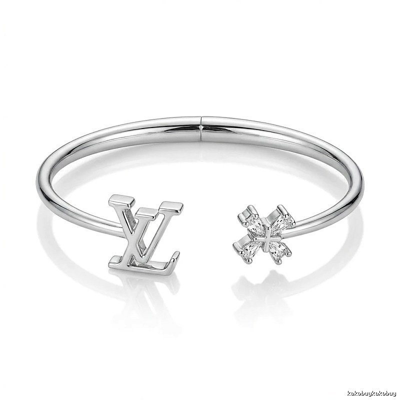 Louis Vuitton Silver Fashion Bracelet