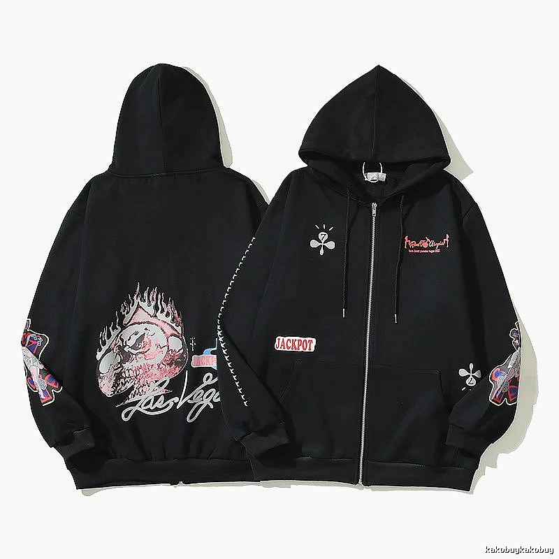 Mastermind Style W06 Zip Hoodie Resort Wear Skull