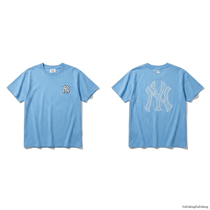 MLB Classic Simple Style Blue T-shirt