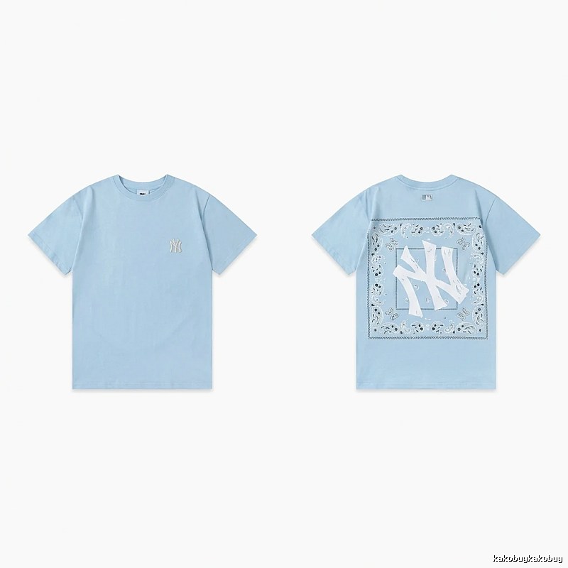 MLB retro light blue T-shirt