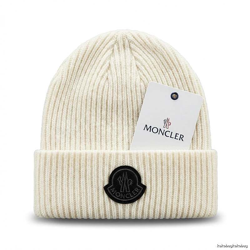 Moncler basic model simple off-white hat