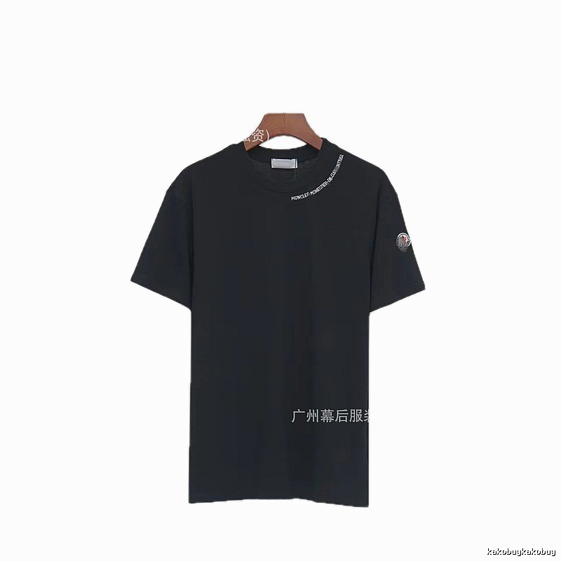 Moncler Classic Casual Style Black Short-sleeve T-shirt